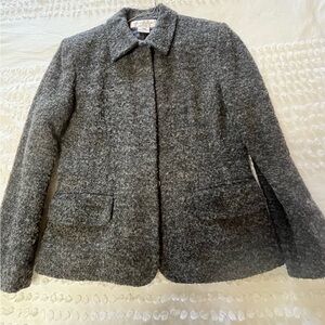 Vintage gray boiled wool jacketed by Jones New York sz 10